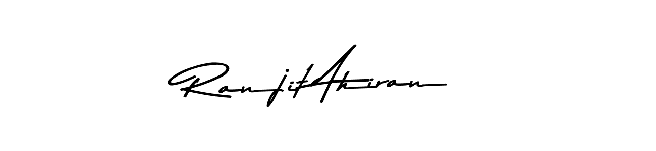 The best way (Asem Kandis PERSONAL USE) to make a short signature is to pick only two or three words in your name. The name Ranjit Ahiran include a total of six letters. For converting this name. Ranjit Ahiran signature style 9 images and pictures png