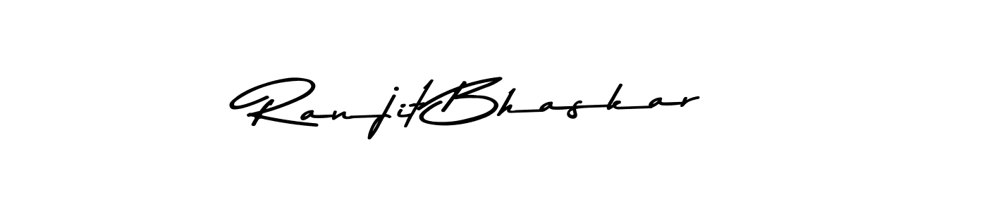 Ranjit Bhaskar stylish signature style. Best Handwritten Sign (Asem Kandis PERSONAL USE) for my name. Handwritten Signature Collection Ideas for my name Ranjit Bhaskar. Ranjit Bhaskar signature style 9 images and pictures png