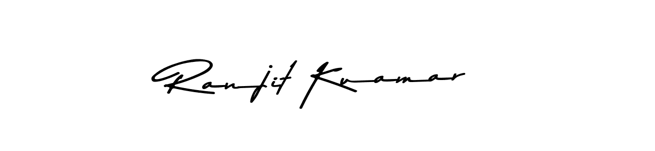 Ranjit Kuamar stylish signature style. Best Handwritten Sign (Asem Kandis PERSONAL USE) for my name. Handwritten Signature Collection Ideas for my name Ranjit Kuamar. Ranjit Kuamar signature style 9 images and pictures png