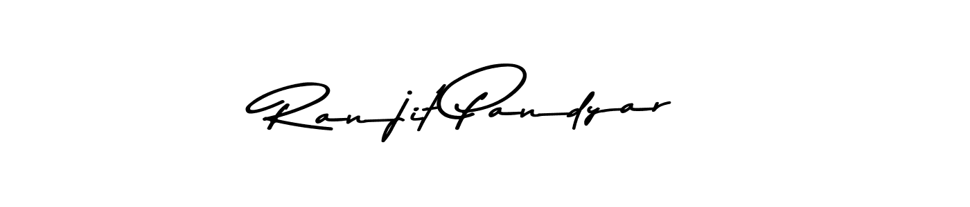 Use a signature maker to create a handwritten signature online. With this signature software, you can design (Asem Kandis PERSONAL USE) your own signature for name Ranjit Pandyar. Ranjit Pandyar signature style 9 images and pictures png