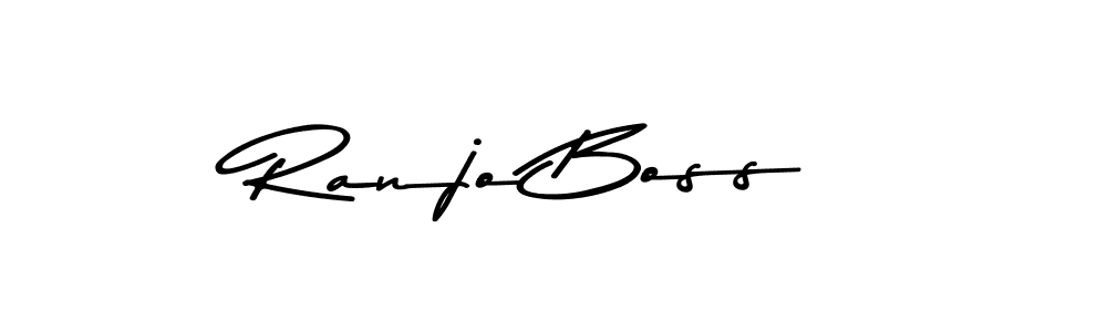 Use a signature maker to create a handwritten signature online. With this signature software, you can design (Asem Kandis PERSONAL USE) your own signature for name Ranjo Boss. Ranjo Boss signature style 9 images and pictures png