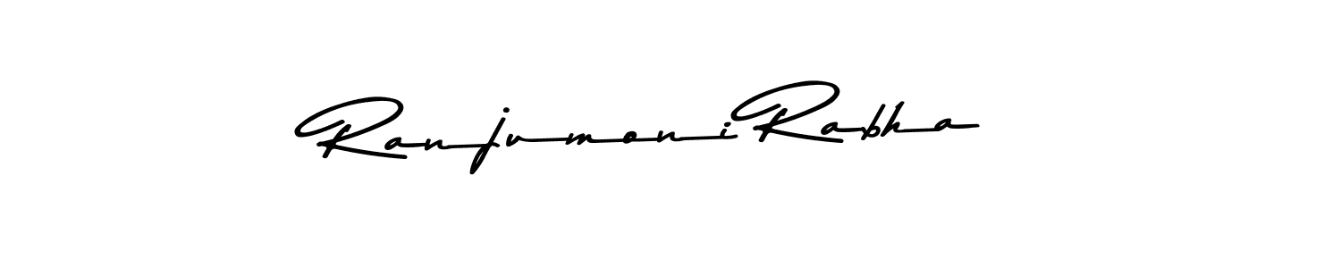 You should practise on your own different ways (Asem Kandis PERSONAL USE) to write your name (Ranjumoni Rabha) in signature. don't let someone else do it for you. Ranjumoni Rabha signature style 9 images and pictures png