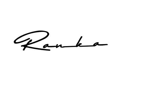 Make a beautiful signature design for name Ranka. Use this online signature maker to create a handwritten signature for free. Ranka signature style 9 images and pictures png