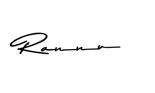 Rannu stylish signature style. Best Handwritten Sign (Asem Kandis PERSONAL USE) for my name. Handwritten Signature Collection Ideas for my name Rannu. Rannu signature style 9 images and pictures png