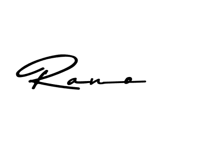 Similarly Asem Kandis PERSONAL USE is the best handwritten signature design. Signature creator online .You can use it as an online autograph creator for name Rano. Rano signature style 9 images and pictures png