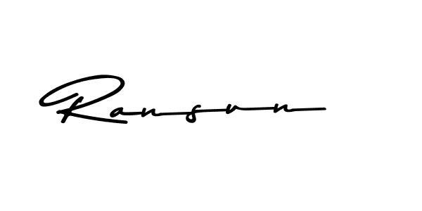 Once you've used our free online signature maker to create your best signature Asem Kandis PERSONAL USE style, it's time to enjoy all of the benefits that Ransun name signing documents. Ransun signature style 9 images and pictures png