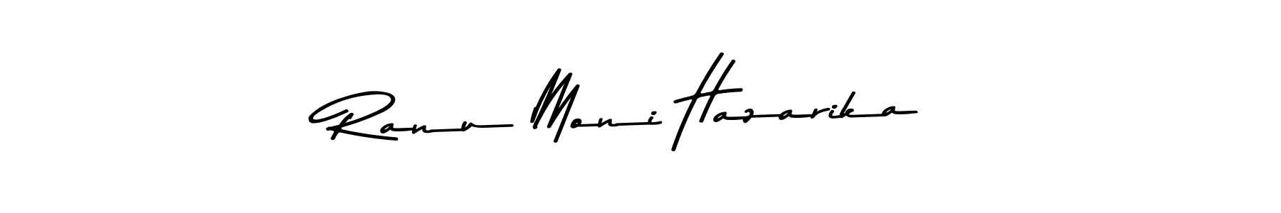 Ranu Moni Hazarika stylish signature style. Best Handwritten Sign (Asem Kandis PERSONAL USE) for my name. Handwritten Signature Collection Ideas for my name Ranu Moni Hazarika. Ranu Moni Hazarika signature style 9 images and pictures png