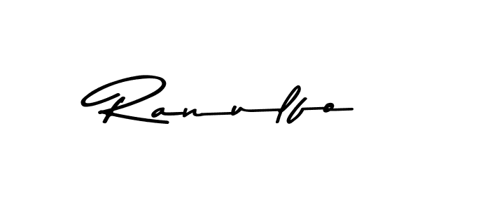 Use a signature maker to create a handwritten signature online. With this signature software, you can design (Asem Kandis PERSONAL USE) your own signature for name Ranulfo. Ranulfo signature style 9 images and pictures png