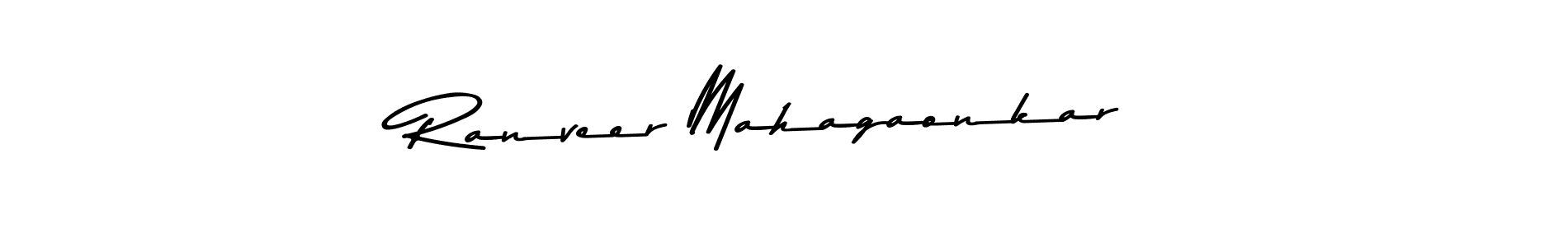 Make a beautiful signature design for name Ranveer Mahagaonkar. Use this online signature maker to create a handwritten signature for free. Ranveer Mahagaonkar signature style 9 images and pictures png