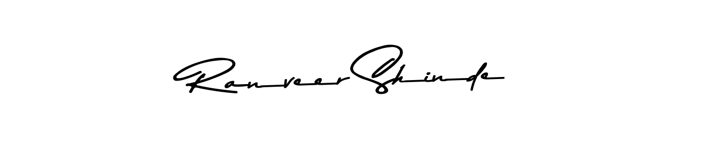 Use a signature maker to create a handwritten signature online. With this signature software, you can design (Asem Kandis PERSONAL USE) your own signature for name Ranveer Shinde. Ranveer Shinde signature style 9 images and pictures png