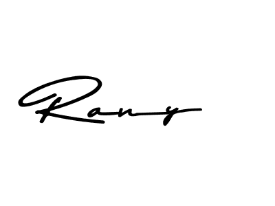 if you are searching for the best signature style for your name Rany. so please give up your signature search. here we have designed multiple signature styles  using Asem Kandis PERSONAL USE. Rany signature style 9 images and pictures png