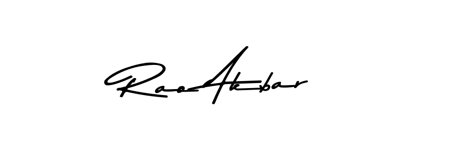 Make a beautiful signature design for name Rao Akbar. Use this online signature maker to create a handwritten signature for free. Rao Akbar signature style 9 images and pictures png