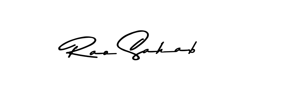 This is the best signature style for the Rao Sahab name. Also you like these signature font (Asem Kandis PERSONAL USE). Mix name signature. Rao Sahab signature style 9 images and pictures png