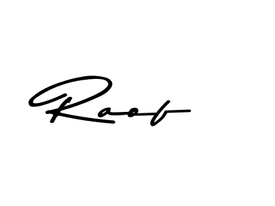 Similarly Asem Kandis PERSONAL USE is the best handwritten signature design. Signature creator online .You can use it as an online autograph creator for name Raof. Raof signature style 9 images and pictures png