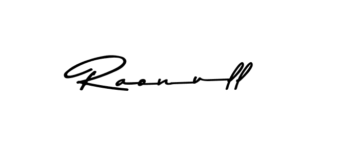 The best way (Asem Kandis PERSONAL USE) to make a short signature is to pick only two or three words in your name. The name Raonull include a total of six letters. For converting this name. Raonull signature style 9 images and pictures png