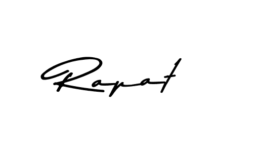 Similarly Asem Kandis PERSONAL USE is the best handwritten signature design. Signature creator online .You can use it as an online autograph creator for name Rapat. Rapat signature style 9 images and pictures png