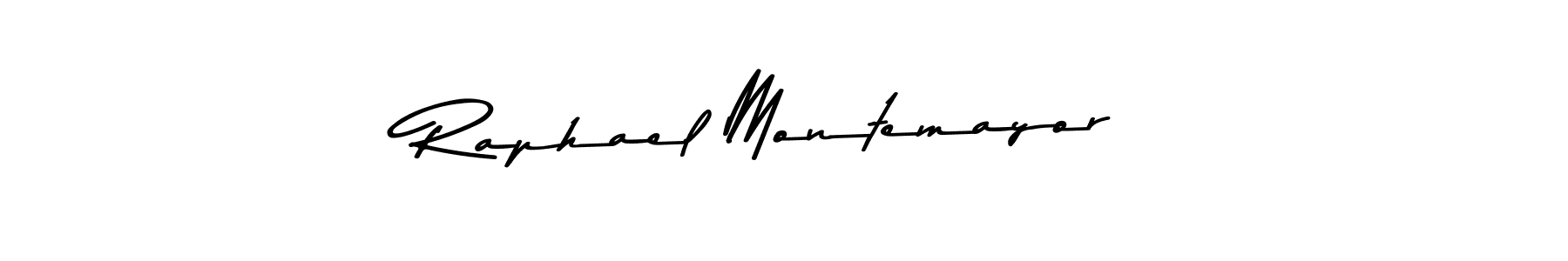 Raphael Montemayor stylish signature style. Best Handwritten Sign (Asem Kandis PERSONAL USE) for my name. Handwritten Signature Collection Ideas for my name Raphael Montemayor. Raphael Montemayor signature style 9 images and pictures png