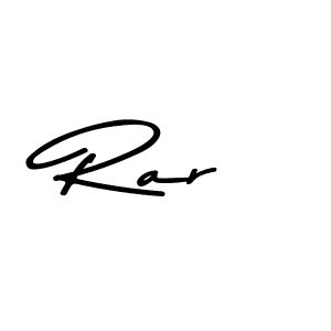 How to make Rar signature? Asem Kandis PERSONAL USE is a professional autograph style. Create handwritten signature for Rar name. Rar signature style 9 images and pictures png