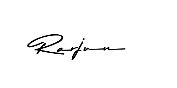 How to make Rarjun name signature. Use Asem Kandis PERSONAL USE style for creating short signs online. This is the latest handwritten sign. Rarjun signature style 9 images and pictures png