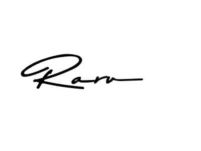 Asem Kandis PERSONAL USE is a professional signature style that is perfect for those who want to add a touch of class to their signature. It is also a great choice for those who want to make their signature more unique. Get Raru name to fancy signature for free. Raru signature style 9 images and pictures png