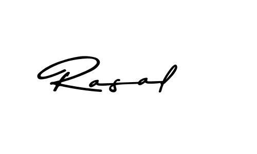 This is the best signature style for the Rasal name. Also you like these signature font (Asem Kandis PERSONAL USE). Mix name signature. Rasal signature style 9 images and pictures png