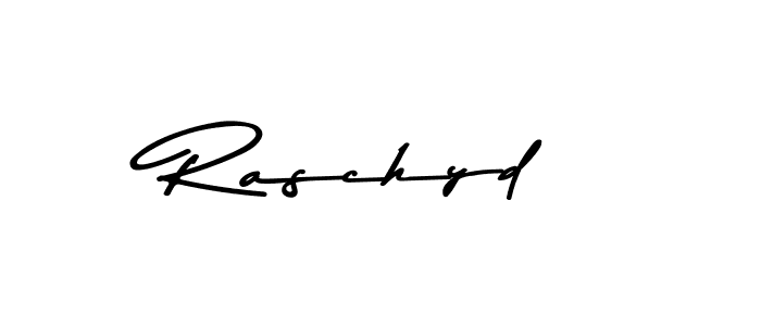 You can use this online signature creator to create a handwritten signature for the name Raschyd. This is the best online autograph maker. Raschyd signature style 9 images and pictures png