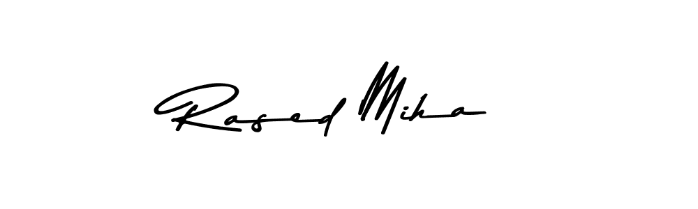 Also we have Rased Miha name is the best signature style. Create professional handwritten signature collection using Asem Kandis PERSONAL USE autograph style. Rased Miha signature style 9 images and pictures png