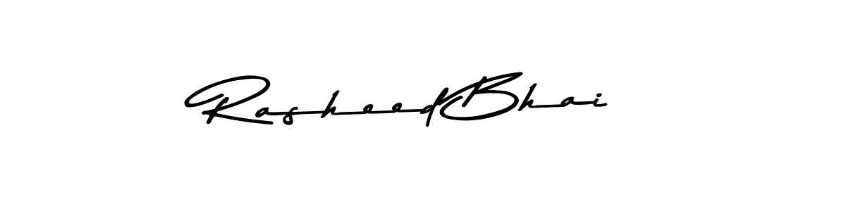 Rasheed Bhai stylish signature style. Best Handwritten Sign (Asem Kandis PERSONAL USE) for my name. Handwritten Signature Collection Ideas for my name Rasheed Bhai. Rasheed Bhai signature style 9 images and pictures png