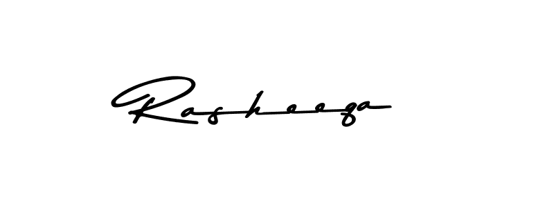 How to make Rasheeqa signature? Asem Kandis PERSONAL USE is a professional autograph style. Create handwritten signature for Rasheeqa name. Rasheeqa signature style 9 images and pictures png