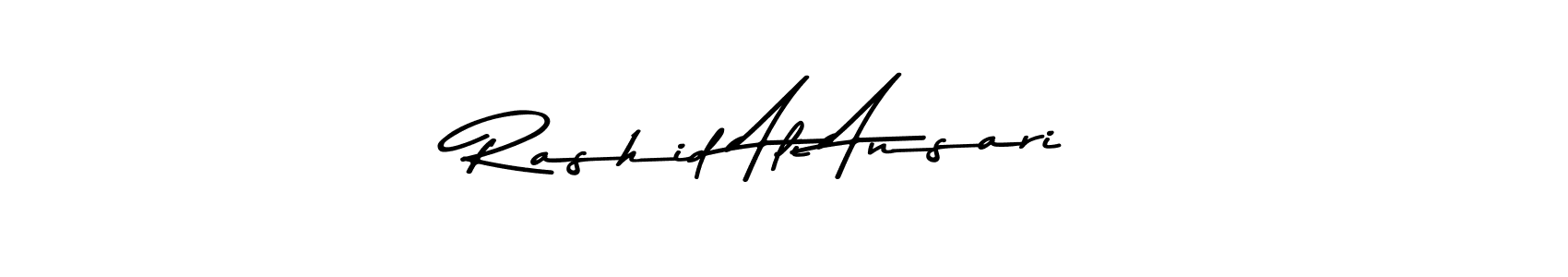You should practise on your own different ways (Asem Kandis PERSONAL USE) to write your name (Rashid Ali Ansari) in signature. don't let someone else do it for you. Rashid Ali Ansari signature style 9 images and pictures png