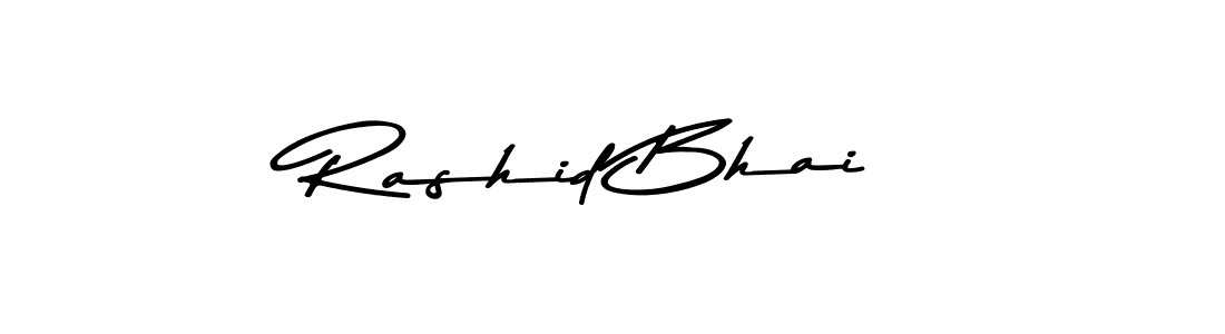 Here are the top 10 professional signature styles for the name Rashid Bhai. These are the best autograph styles you can use for your name. Rashid Bhai signature style 9 images and pictures png