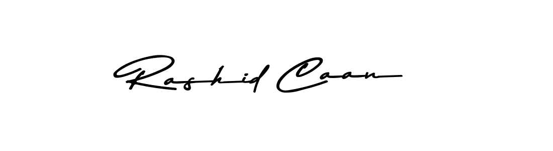 Rashid Caan stylish signature style. Best Handwritten Sign (Asem Kandis PERSONAL USE) for my name. Handwritten Signature Collection Ideas for my name Rashid Caan. Rashid Caan signature style 9 images and pictures png