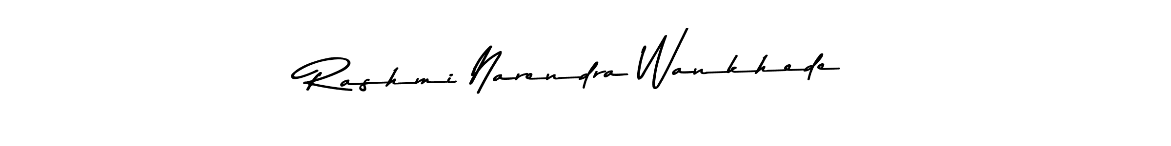 Design your own signature with our free online signature maker. With this signature software, you can create a handwritten (Asem Kandis PERSONAL USE) signature for name Rashmi Narendra Wankhede. Rashmi Narendra Wankhede signature style 9 images and pictures png