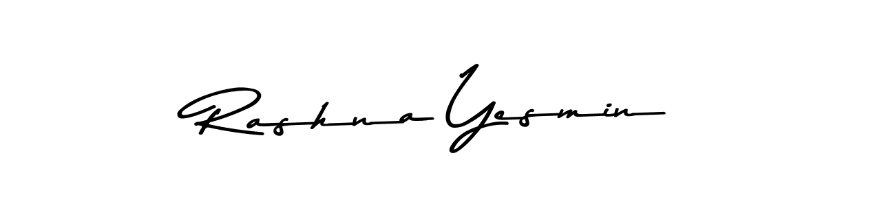 This is the best signature style for the Rashna Yesmin name. Also you like these signature font (Asem Kandis PERSONAL USE). Mix name signature. Rashna Yesmin signature style 9 images and pictures png