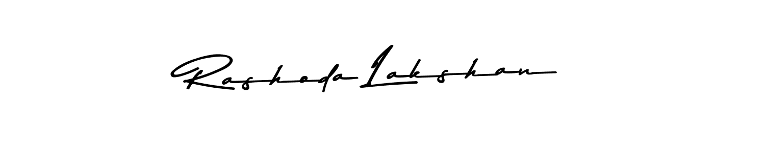 Use a signature maker to create a handwritten signature online. With this signature software, you can design (Asem Kandis PERSONAL USE) your own signature for name Rashoda Lakshan. Rashoda Lakshan signature style 9 images and pictures png
