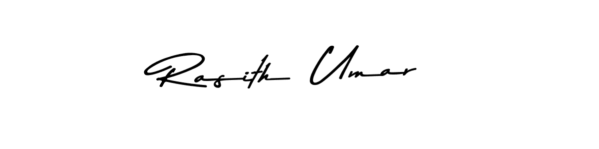 Similarly Asem Kandis PERSONAL USE is the best handwritten signature design. Signature creator online .You can use it as an online autograph creator for name Rasith  Umar. Rasith  Umar signature style 9 images and pictures png