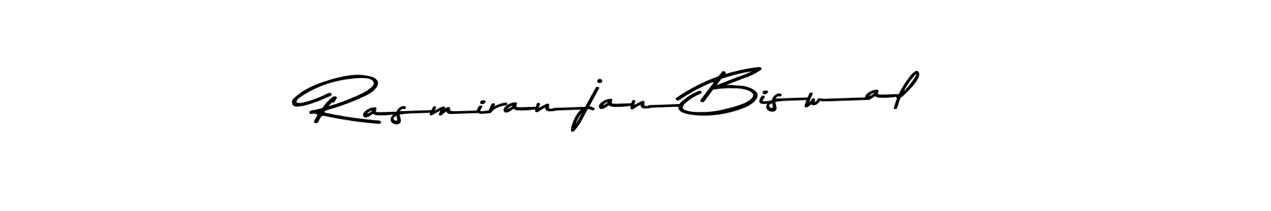 Make a beautiful signature design for name Rasmiranjan Biswal. With this signature (Asem Kandis PERSONAL USE) style, you can create a handwritten signature for free. Rasmiranjan Biswal signature style 9 images and pictures png