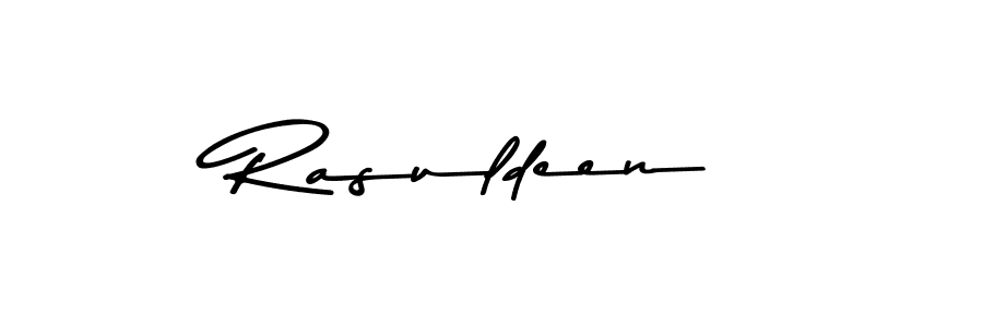 The best way (Asem Kandis PERSONAL USE) to make a short signature is to pick only two or three words in your name. The name Rasuldeen include a total of six letters. For converting this name. Rasuldeen signature style 9 images and pictures png