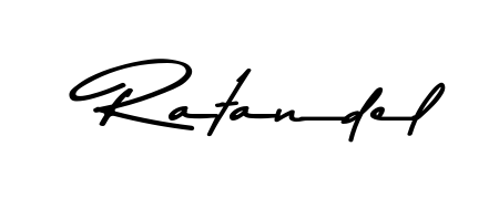 The Asem Kandis PERSONAL USE handwriting style adds charm and authenticity to name Ratandel. A wonderful choice for personal thank-you notes. Ratandel signature style 9 images and pictures png