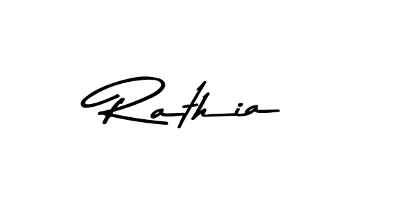 Create a beautiful signature design for name Rathia. With this signature (Asem Kandis PERSONAL USE) fonts, you can make a handwritten signature for free. Rathia signature style 9 images and pictures png