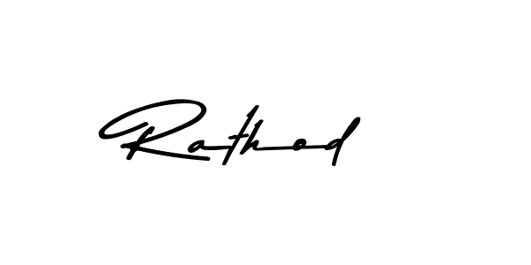 Rathod stylish signature style. Best Handwritten Sign (Asem Kandis PERSONAL USE) for my name. Handwritten Signature Collection Ideas for my name Rathod. Rathod signature style 9 images and pictures png