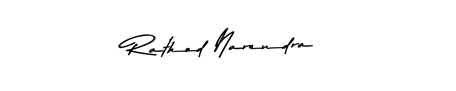 Create a beautiful signature design for name Rathod Narendra. With this signature (Asem Kandis PERSONAL USE) fonts, you can make a handwritten signature for free. Rathod Narendra signature style 9 images and pictures png