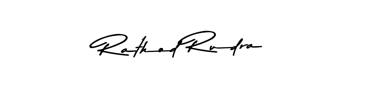 Create a beautiful signature design for name Rathod Rudra. With this signature (Asem Kandis PERSONAL USE) fonts, you can make a handwritten signature for free. Rathod Rudra signature style 9 images and pictures png