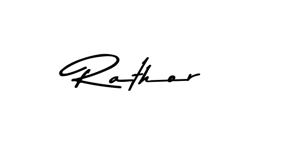 Make a beautiful signature design for name Rathor. With this signature (Asem Kandis PERSONAL USE) style, you can create a handwritten signature for free. Rathor signature style 9 images and pictures png