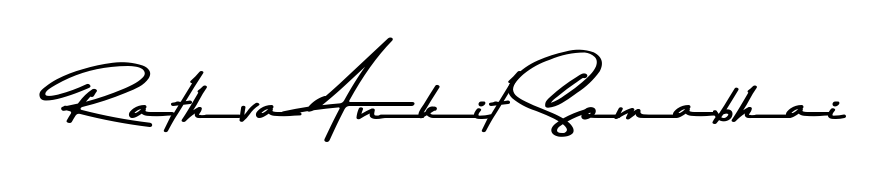 Give your name Rathva Ankit Somabhai an exquisite flair with the Asem Kandis PERSONAL USE script font. Ideal for contracts, resumes, and formal letterheads. Rathva Ankit Somabhai signature style 9 images and pictures png