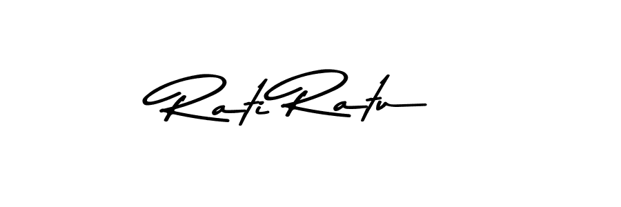 Make a short Rati Ratu signature style. Manage your documents anywhere anytime using Asem Kandis PERSONAL USE. Create and add eSignatures, submit forms, share and send files easily. Rati Ratu signature style 9 images and pictures png