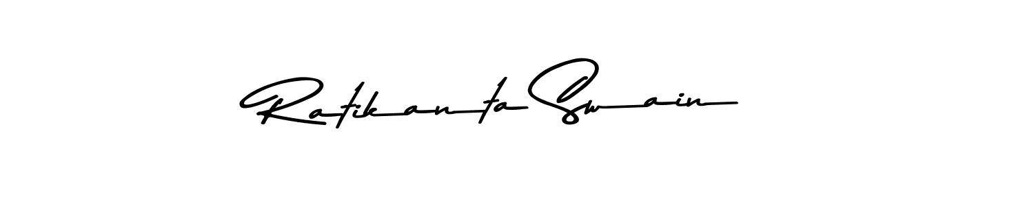 Create a beautiful signature design for name Ratikanta Swain. With this signature (Asem Kandis PERSONAL USE) fonts, you can make a handwritten signature for free. Ratikanta Swain signature style 9 images and pictures png