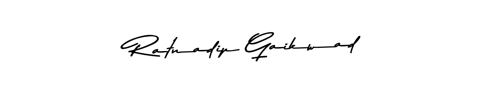 Make a beautiful signature design for name Ratnadip Gaikwad. With this signature (Asem Kandis PERSONAL USE) style, you can create a handwritten signature for free. Ratnadip Gaikwad signature style 9 images and pictures png