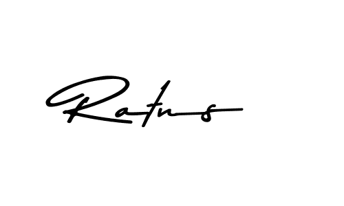 How to make Ratns signature? Asem Kandis PERSONAL USE is a professional autograph style. Create handwritten signature for Ratns name. Ratns signature style 9 images and pictures png