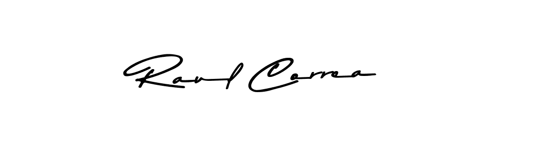 This is the best signature style for the Raul Correa name. Also you like these signature font (Asem Kandis PERSONAL USE). Mix name signature. Raul Correa signature style 9 images and pictures png
